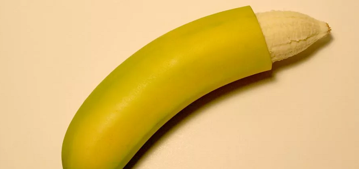 банан приоткрытый